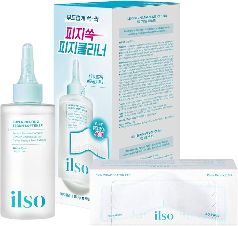 ilso Softener Cleansing Blackhead Blackheads